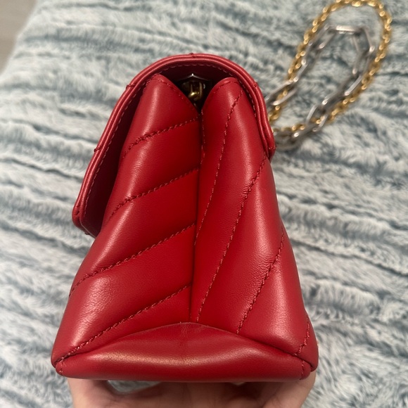 Off White Red Jackhammer 19 Quilted Chain Shoulder Bag - Picture 6 of 17